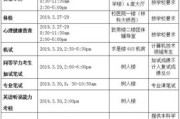 考研科目顺序表