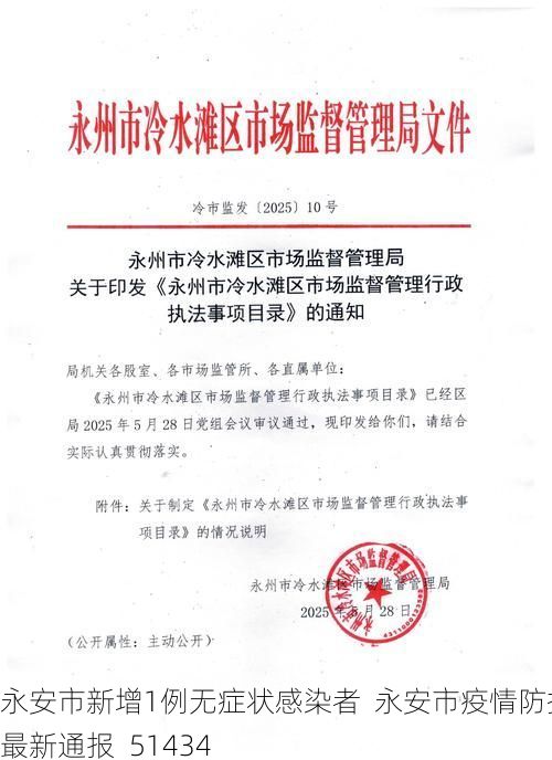 永安市新增1例无症状感染者  永安市疫情防控最新通报_51434