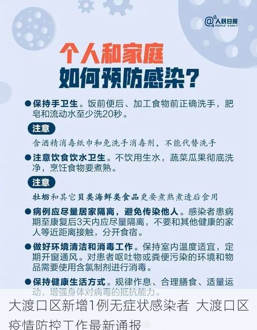 大渡口区新增1例无症状感染者 大渡口区疫情防控工作最新通报