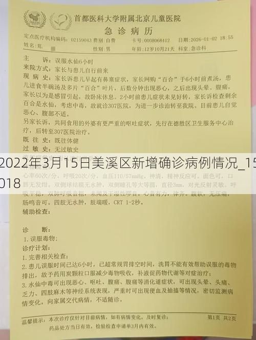 2022年3月15日美溪区新增确诊病例情况_15018