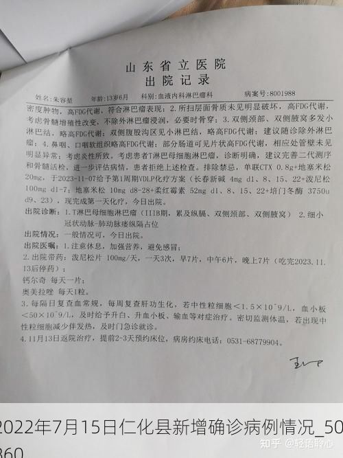 2022年7月15日仁化县新增确诊病例情况_50860