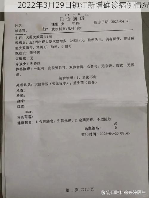 2022年3月29日镇江新增确诊病例情况