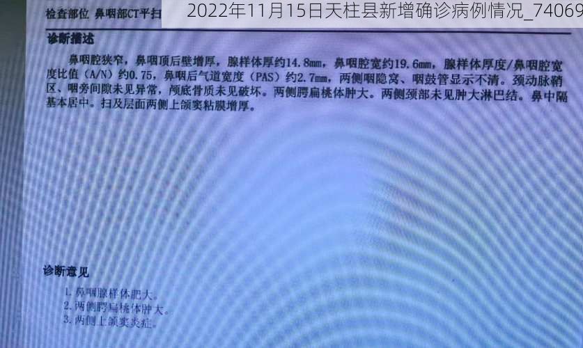 2022年11月15日天柱县新增确诊病例情况_74069