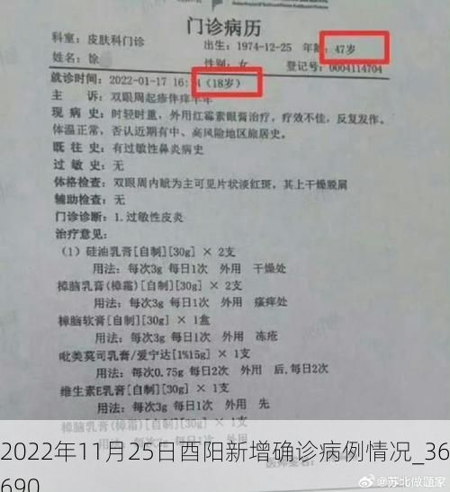 2022年11月25日酉阳新增确诊病例情况_36690