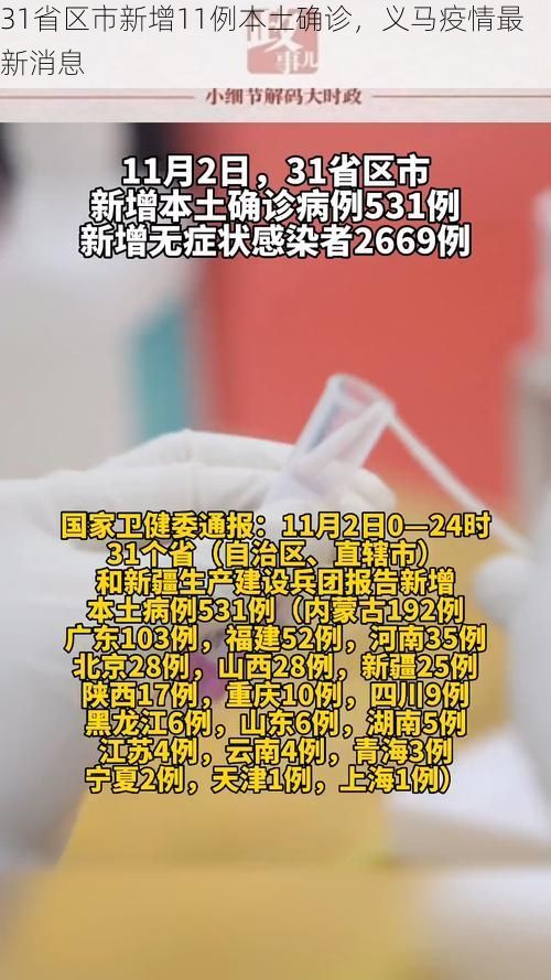 31省区市新增11例本土确诊，义马疫情最新消息