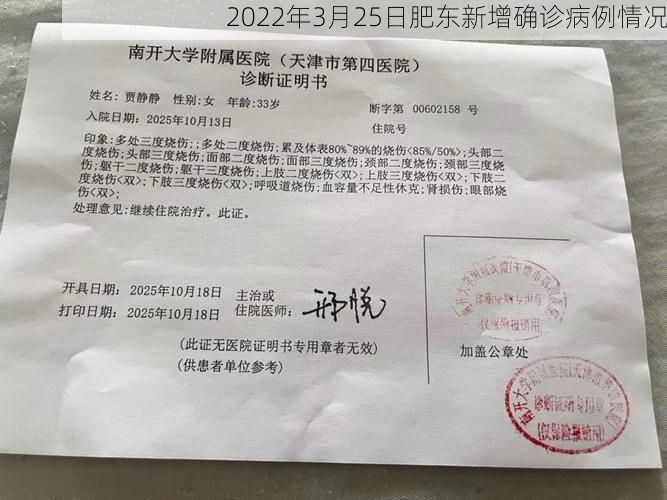 2022年3月25日肥东新增确诊病例情况