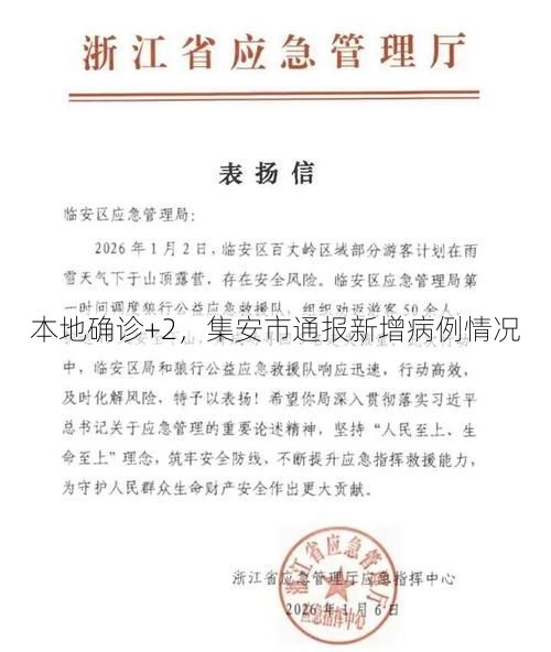 本地确诊+2,集安市通报新增病例情况