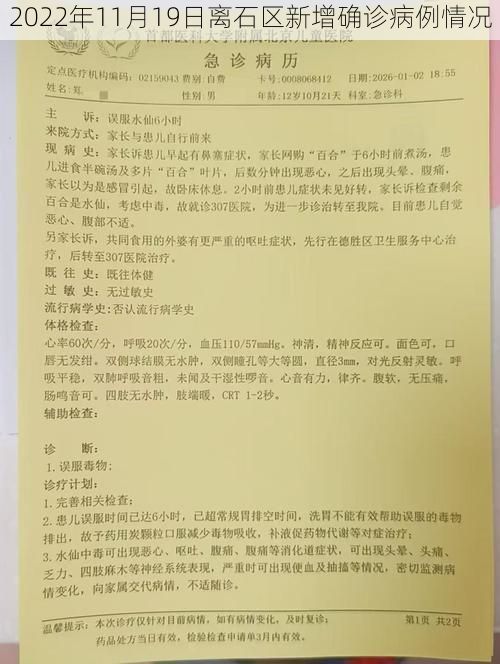2022年11月19日离石区新增确诊病例情况