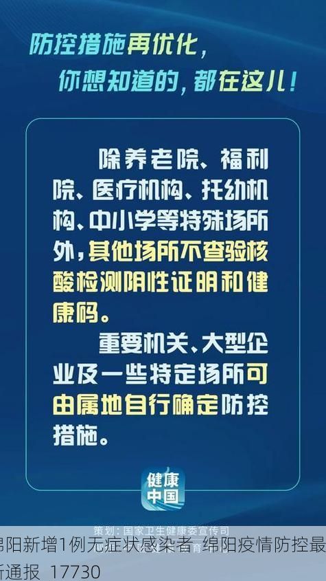绵阳新增1例无症状感染者  绵阳疫情防控最新通报_17730