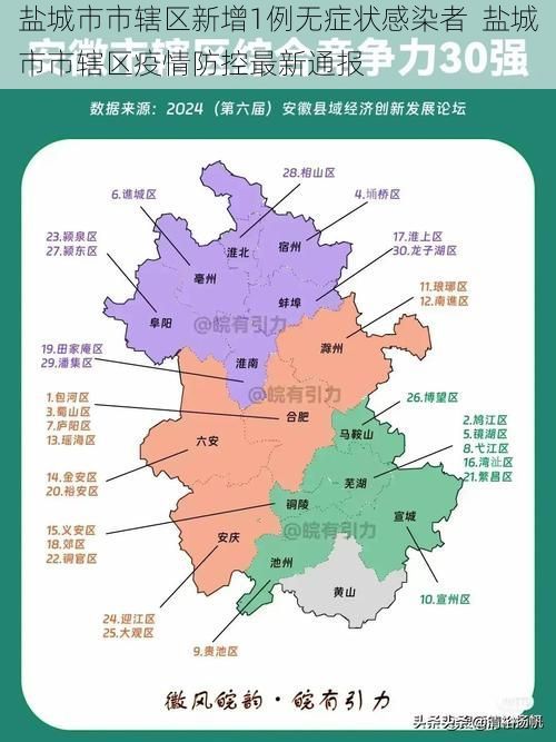 盐城市市辖区新增1例无症状感染者  盐城市市辖区疫情防控最新通报