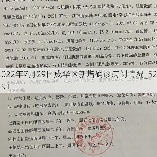 2022年7月29日成华区新增确诊病例情况_52491