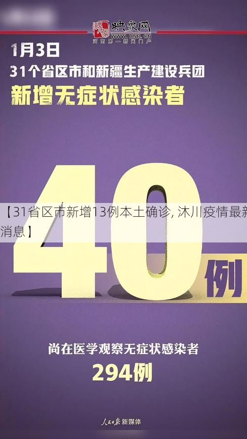 【31省区市新增13例本土确诊, 沐川疫情最新消息】
