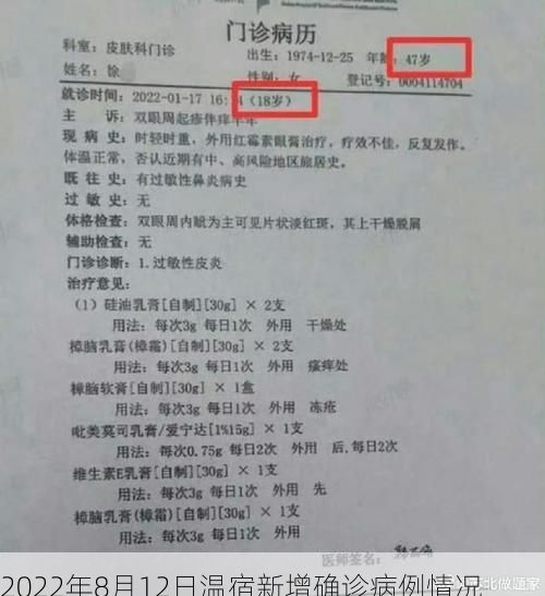 2022年8月12日温宿新增确诊病例情况