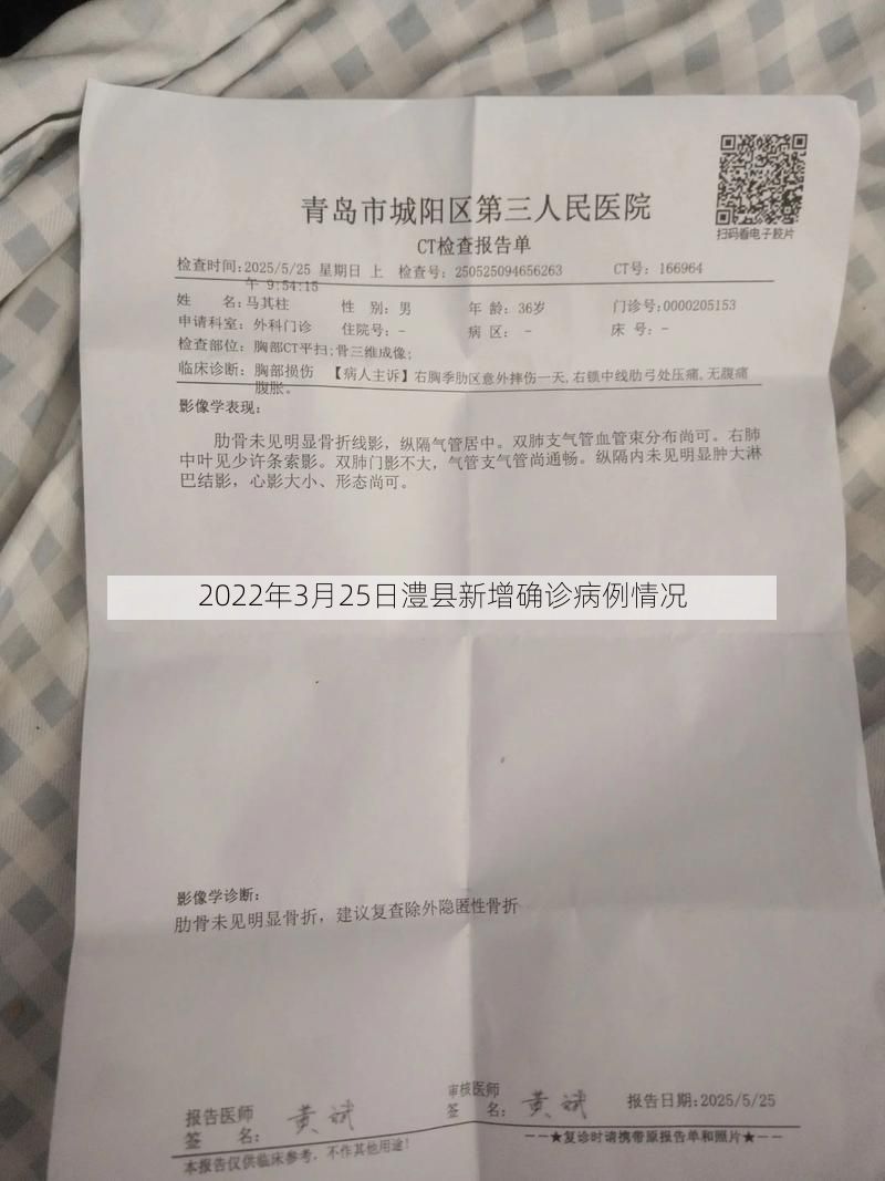 2022年3月25日澧县新增确诊病例情况