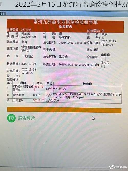 2022年3月15日龙游新增确诊病例情况