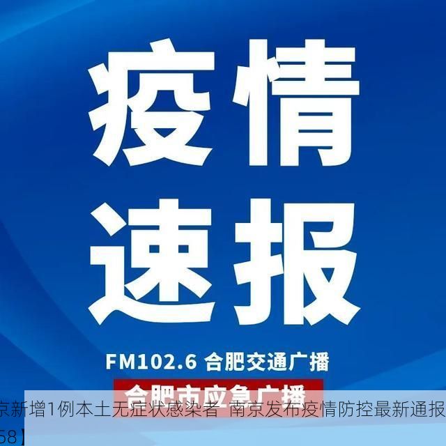 【南京新增1例本土无症状感染者  南京发布疫情防控最新通报_23258】