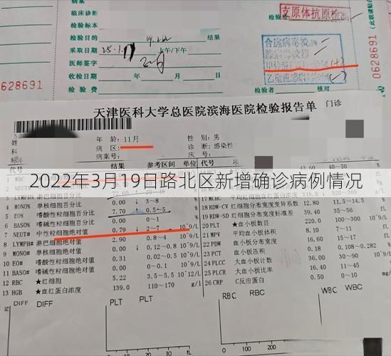2022年3月19日路北区新增确诊病例情况