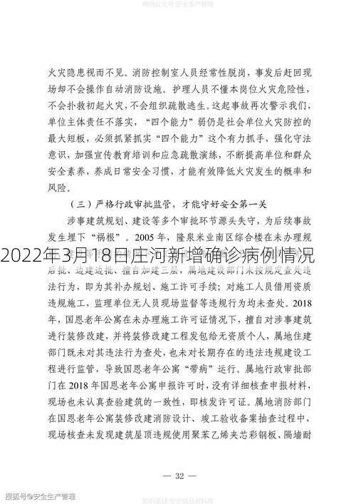 2022年3月18日庄河新增确诊病例情况