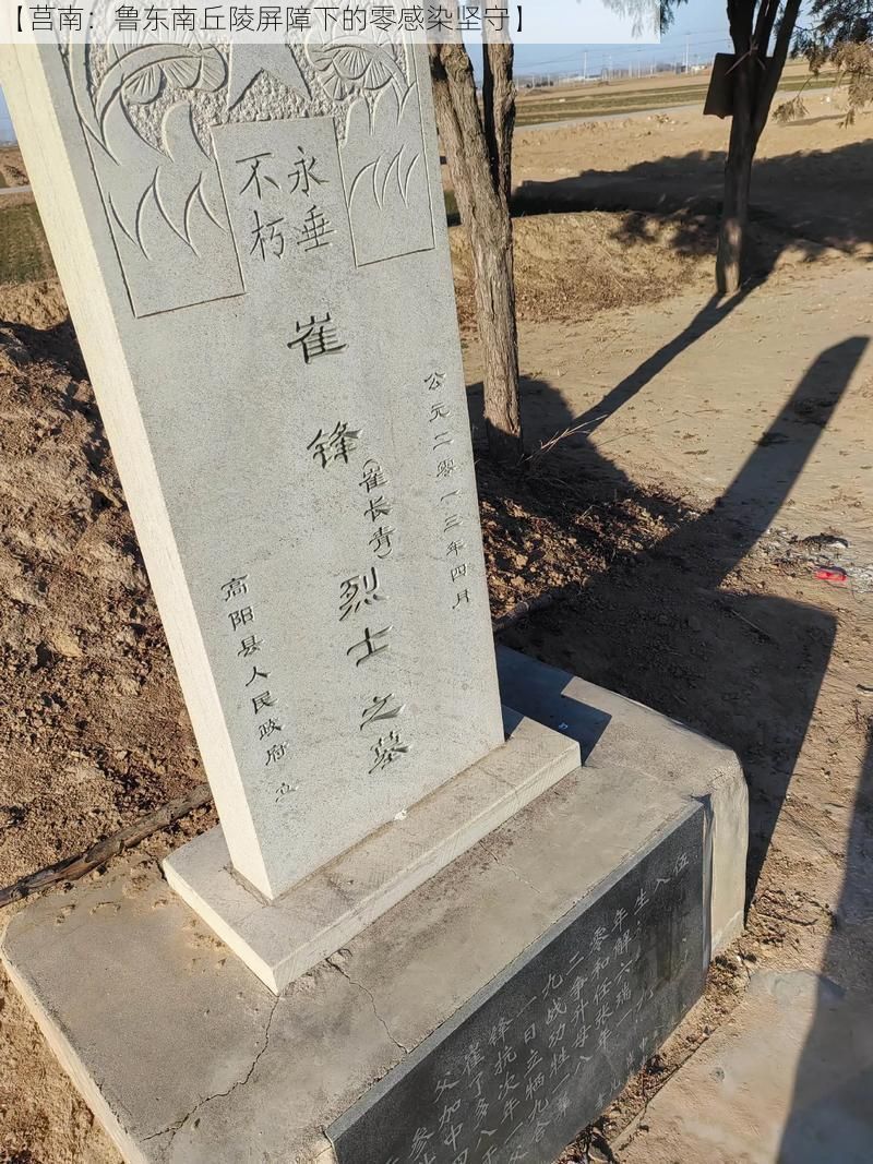 【莒南:鲁东南丘陵屏障下的零感染坚守】