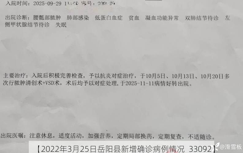 【2022年3月25日岳阳县新增确诊病例情况_33092】