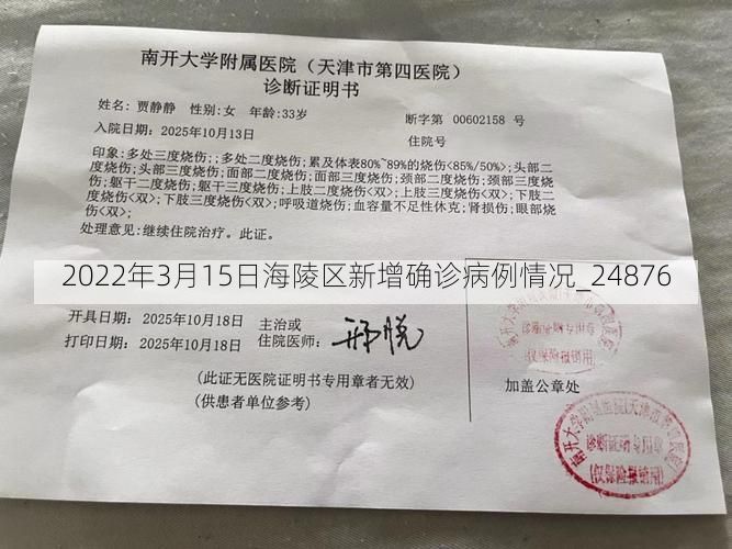 2022年3月15日海陵区新增确诊病例情况_24876