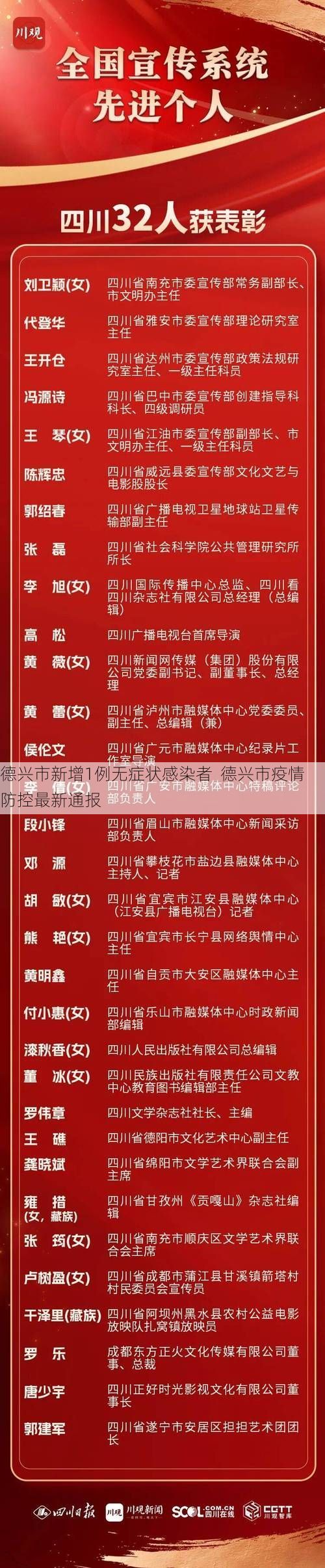德兴市新增1例无症状感染者  德兴市疫情防控最新通报