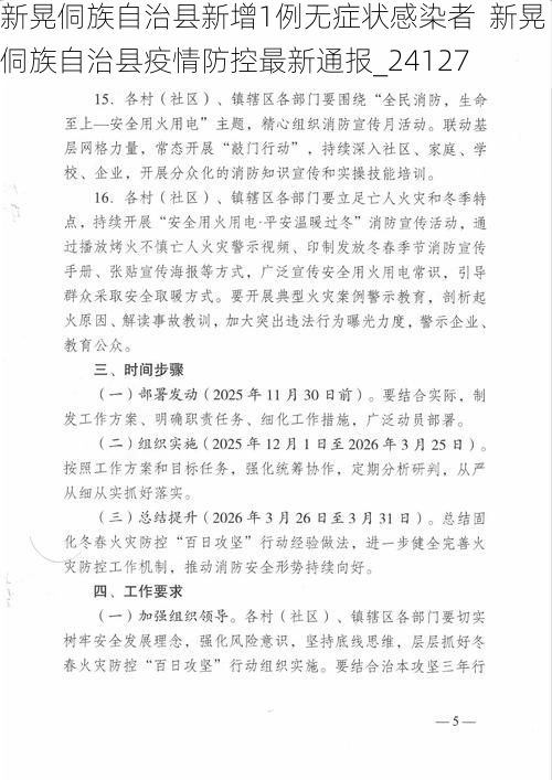 新晃侗族自治县新增1例无症状感染者 新晃侗族自治县疫情防控最新通报_24127