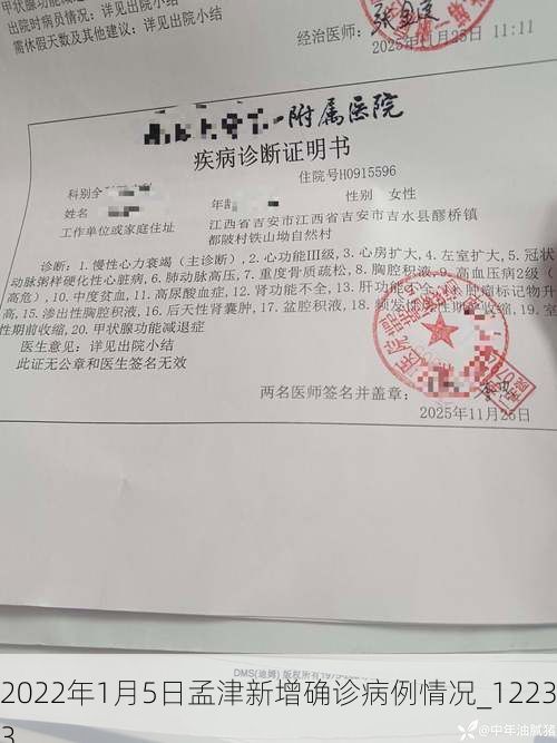 2022年1月5日孟津新增确诊病例情况_12233