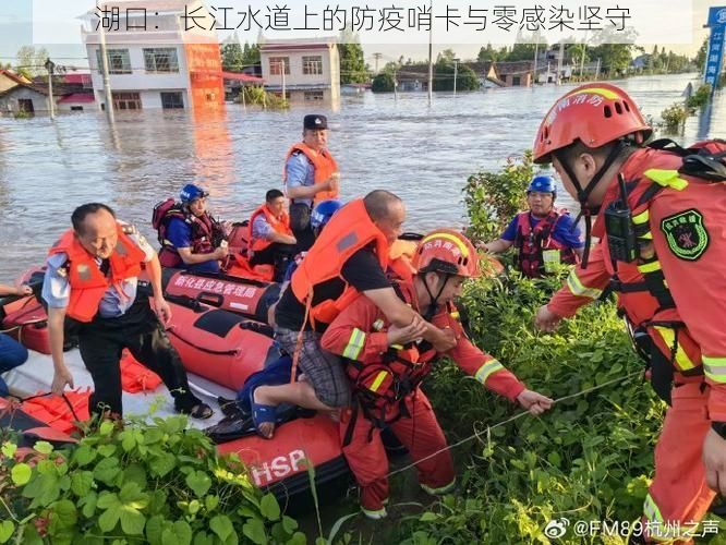 湖口：长江水道上的防疫哨卡与零感染坚守