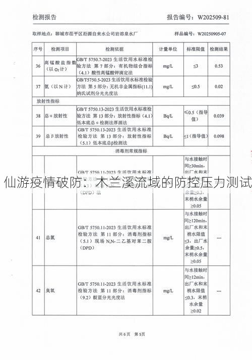 仙游疫情破防：木兰溪流域的防控压力测试