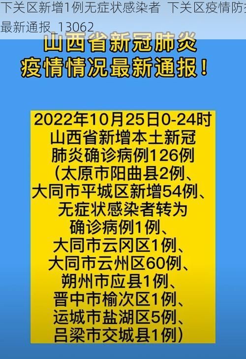 下关区新增1例无症状感染者  下关区疫情防控最新通报_13062