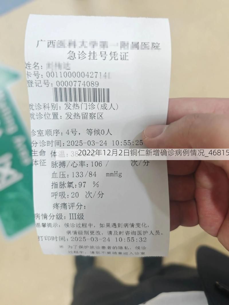 2022年12月2日铜仁新增确诊病例情况_46815