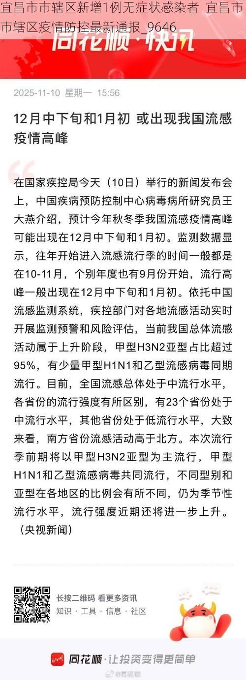 宜昌市市辖区新增1例无症状感染者 宜昌市市辖区疫情防控最新通报_9646