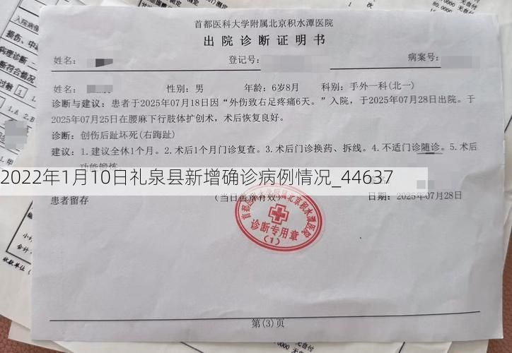 2022年1月10日礼泉县新增确诊病例情况_44637