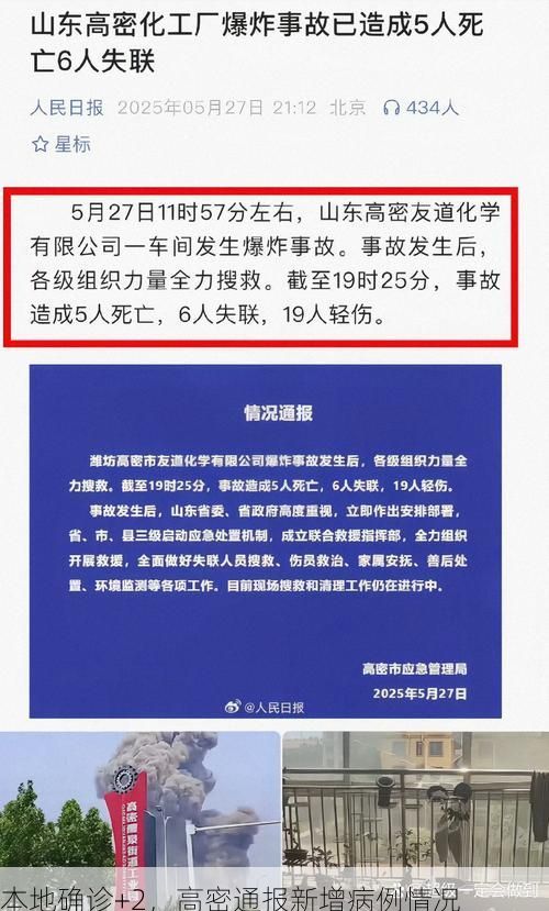 本地确诊+2，高密通报新增病例情况
