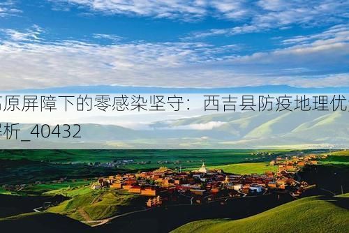 高原屏障下的零感染坚守：西吉县防疫地理优势解析_40432