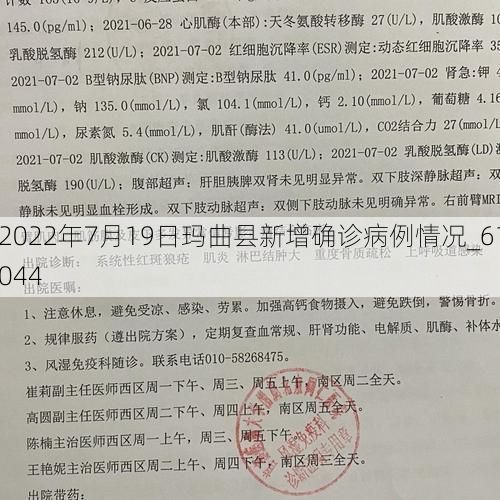 2022年7月19日玛曲县新增确诊病例情况_61044