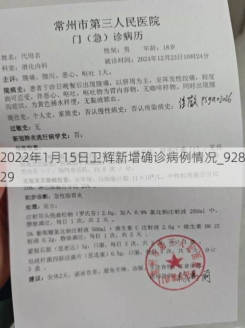 2022年1月15日卫辉新增确诊病例情况_92829