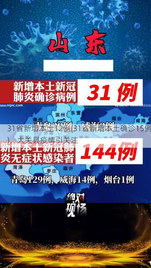31省新增本土12例(31省新增本土确诊15例),大关县疫情引关注