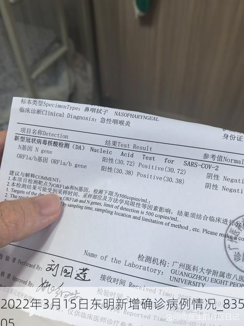 2022年3月15日东明新增确诊病例情况_83505