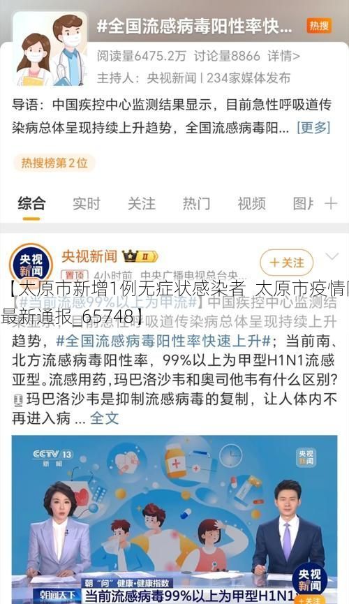 【太原市新增1例无症状感染者 太原市疫情防控最新通报_65748】