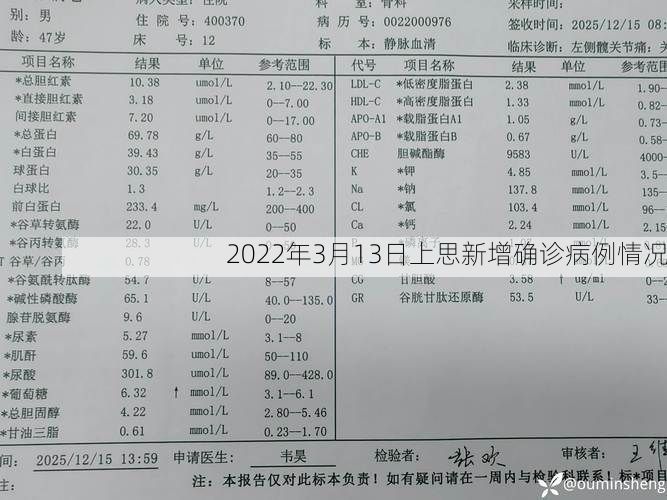2022年3月13日上思新增确诊病例情况
