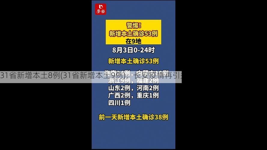 31省新增本土8例(31省新增本土9例)，长安疫情再引关注！