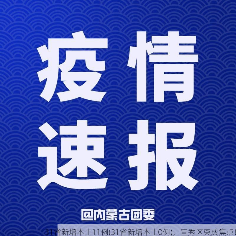 31省新增本土11例(31省新增本土0例)，宜秀区突成焦点！