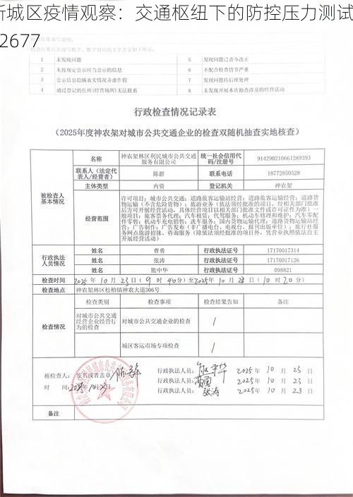 新城区疫情观察：交通枢纽下的防控压力测试_82677