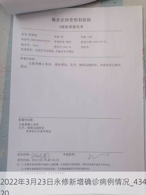 2022年3月23日永修新增确诊病例情况_43420