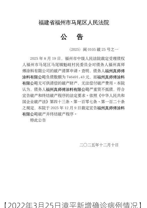 【2022年3月25日漳平新增确诊病例情况】