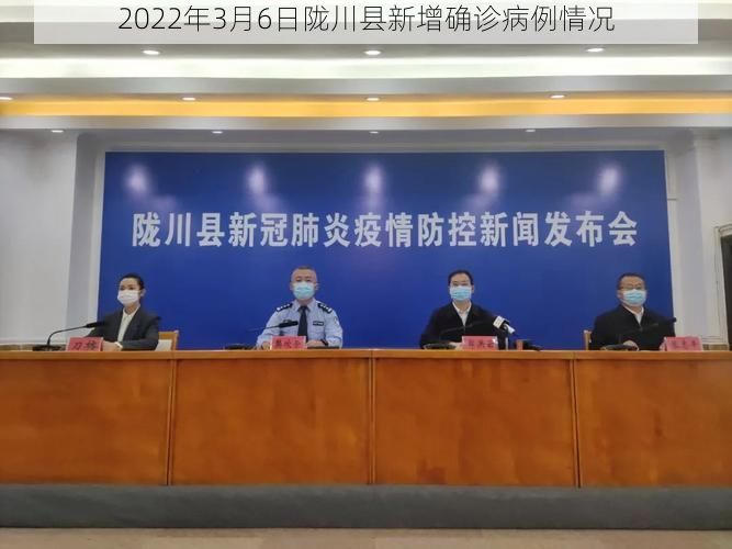 2022年3月6日陇川县新增确诊病例情况