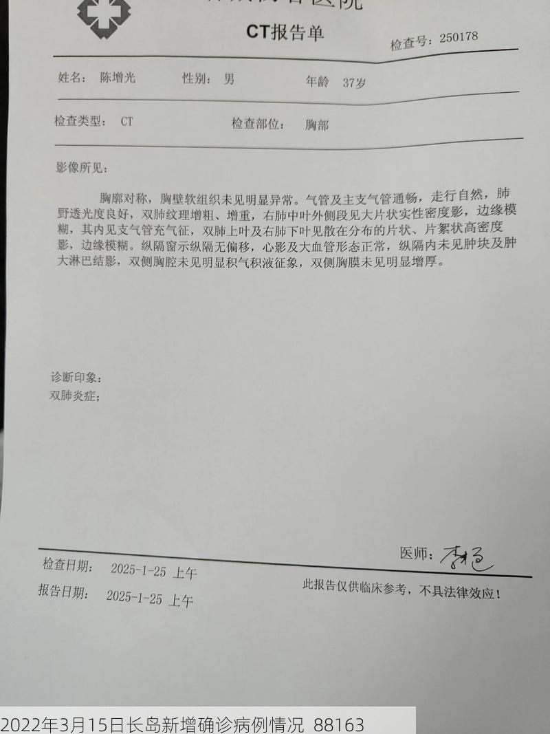 2022年3月15日长岛新增确诊病例情况_88163