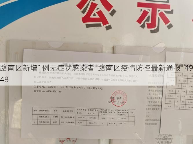 路南区新增1例无症状感染者  路南区疫情防控最新通报_4948